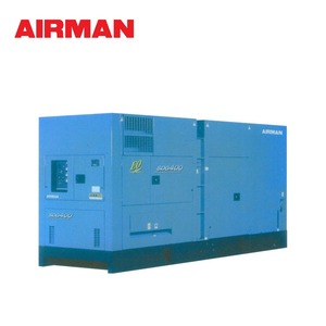 에어맨 방음형 디젤 발전기 SDG400S/산업용/비상용