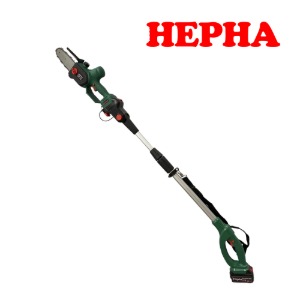 HEPHA 헤파 충전체인톱 KS63 /6인치/장대포함/미니톱/충전톱/한손톱
